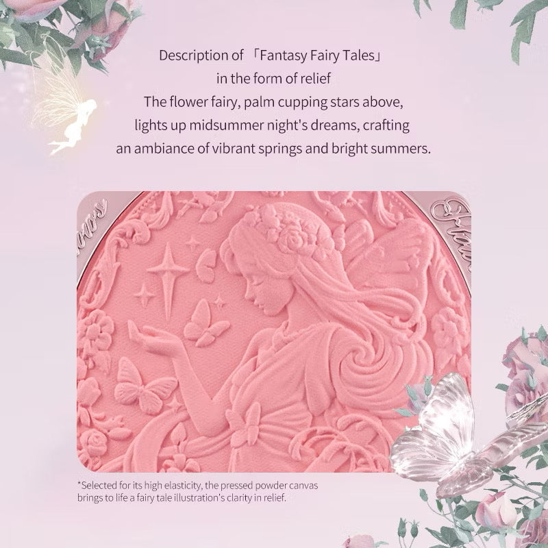 Flower Knows Midsummer Fairytales Velvet Embossed Blush Global Exclusive