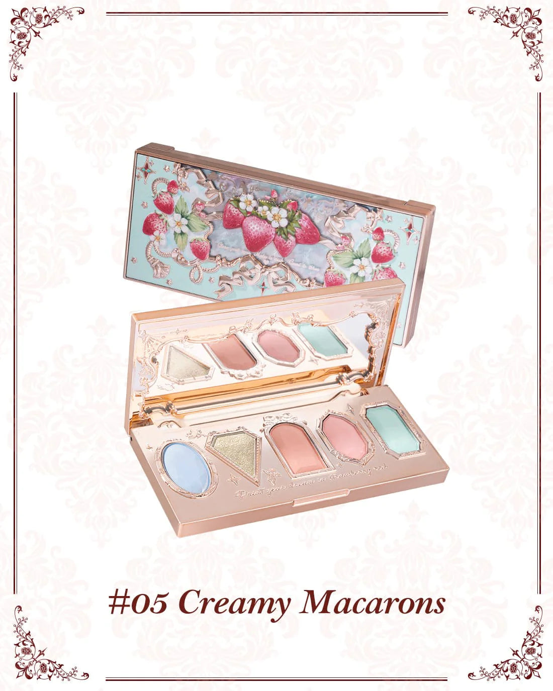 Flower Knows Strawberry Rococo Eyeshadow Palette