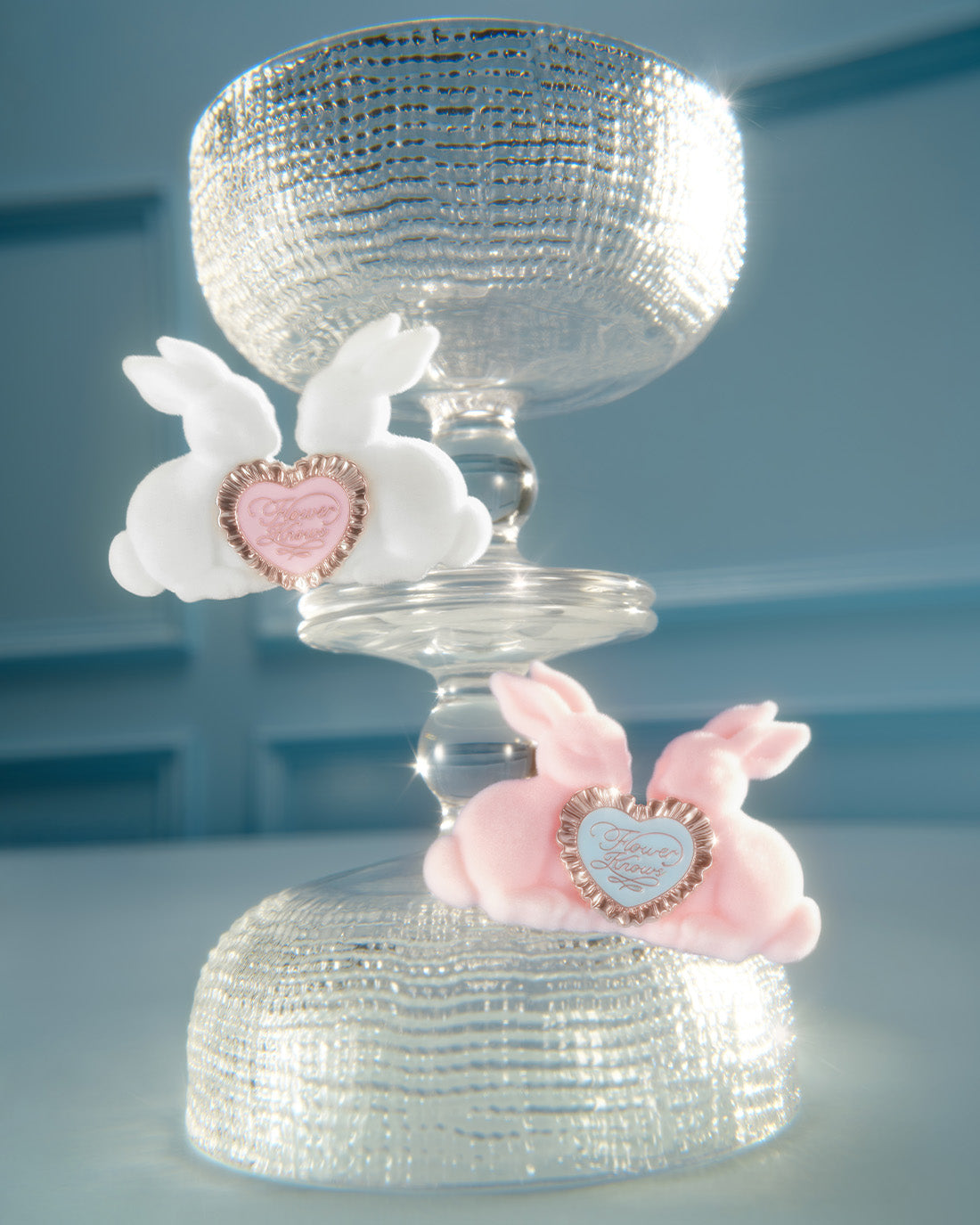 Flower Knows Bunny Garden Hairclip
