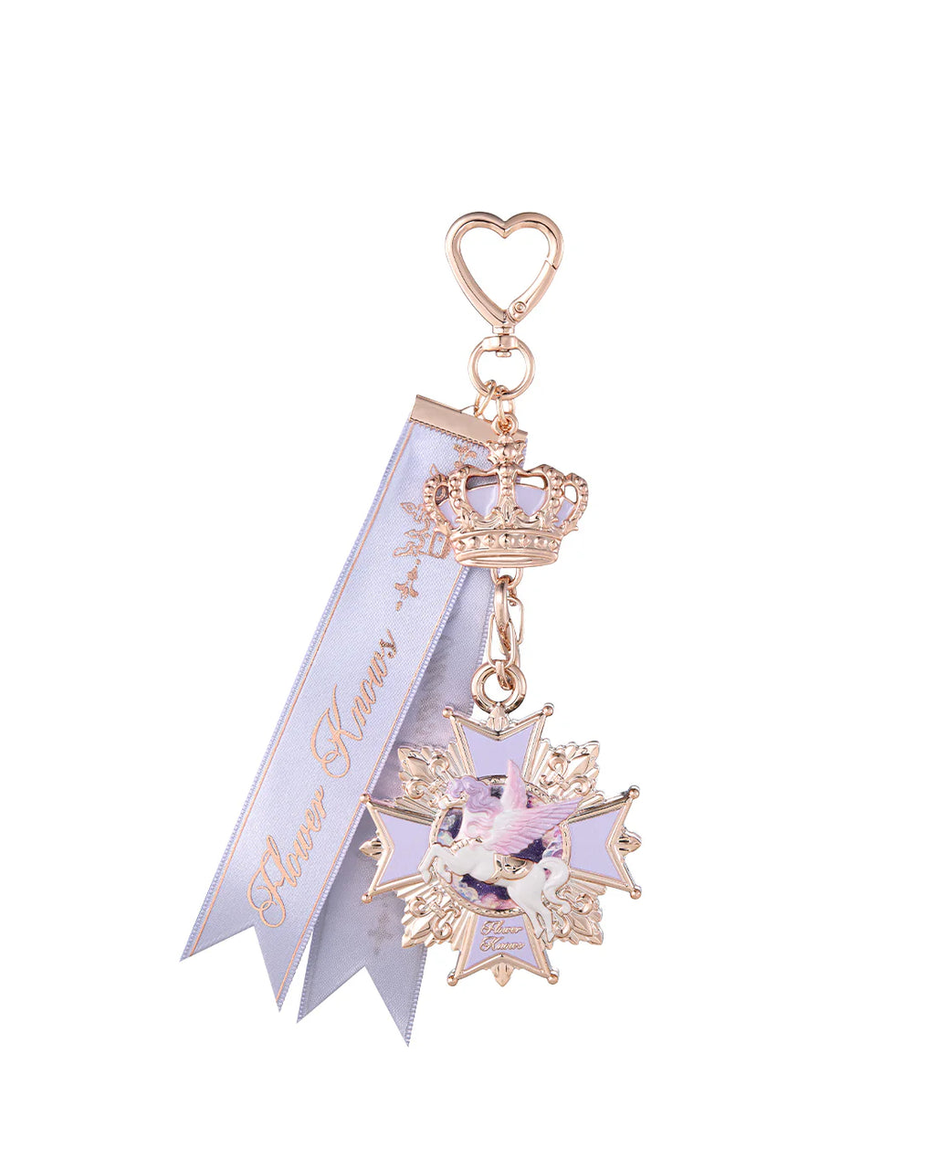 Flower Knows Knight Unicorn Aegyosal Eyeshadow Palette & Charm