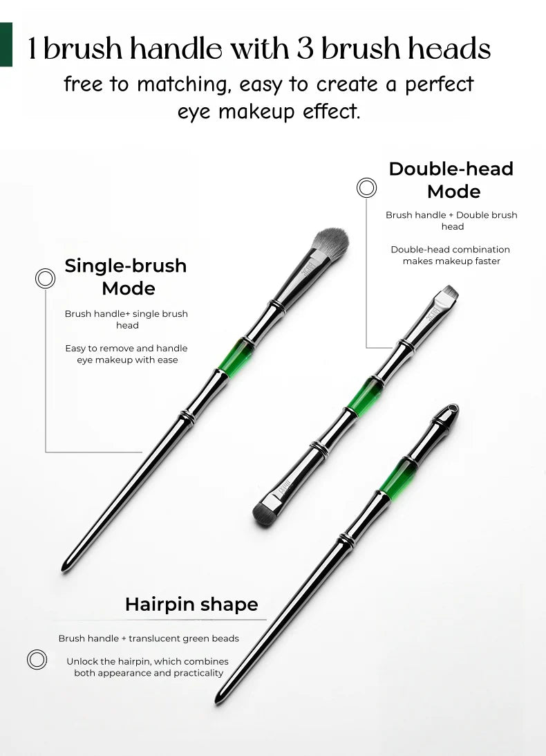 Lishu Bamboo Joints Professional Makeup Brush Set