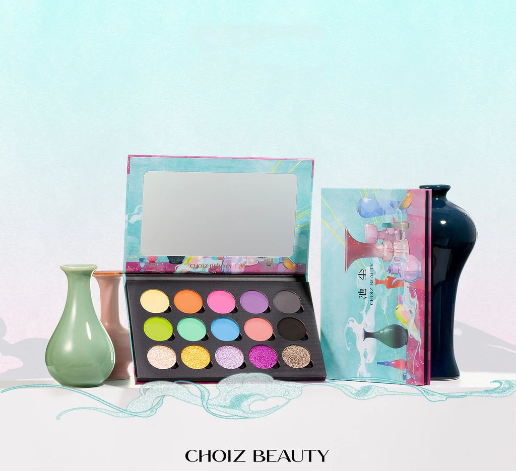 CHOIZ BEAUTY Porcelain Glazes Eyeshadow Palette