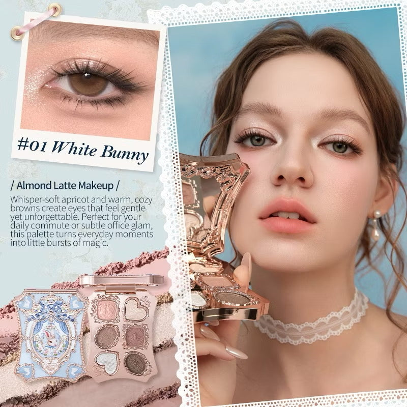Flower Knows Bunny Garden 6-Color Makeup Palette