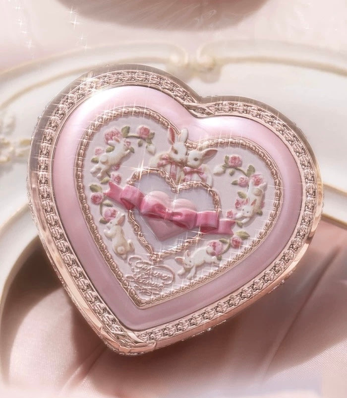 Flower Knows Bunny Garden Embossed Blush