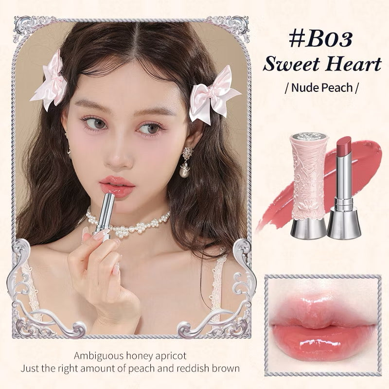 Flower Knows Swan Ballet Shine Lipstick
