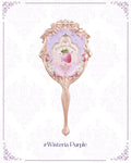 Flower Knows Strawberry Rococo Hand Mirror