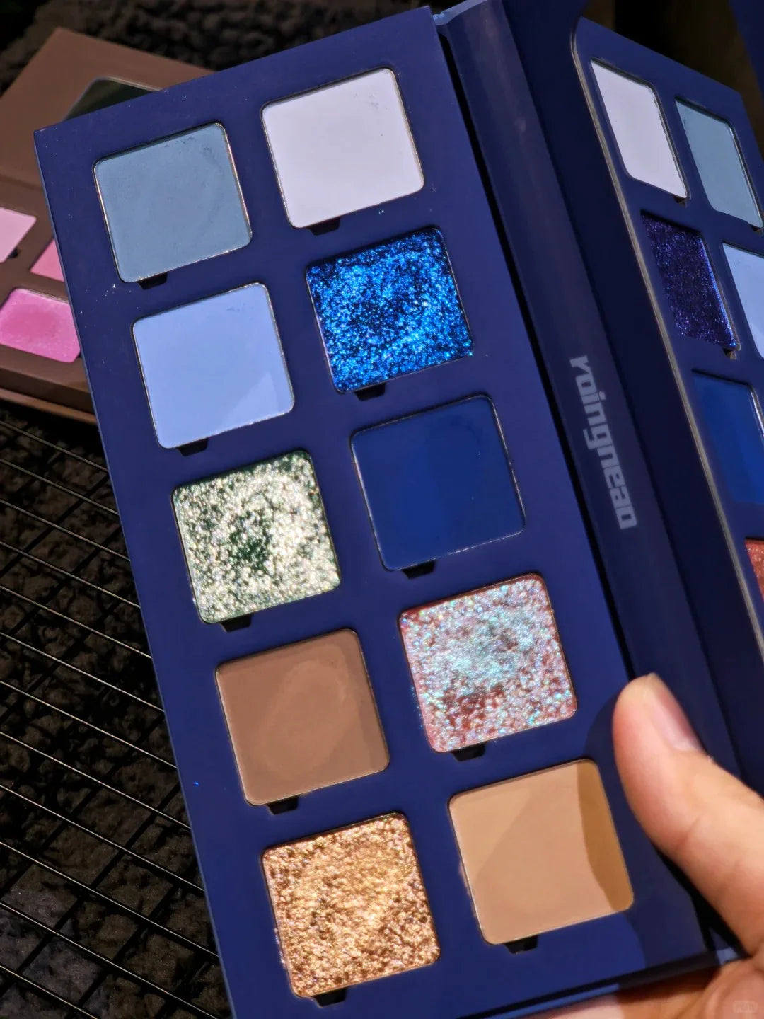 ROINGNEAO Blues Symphony Smoky Eyeshadow Palette