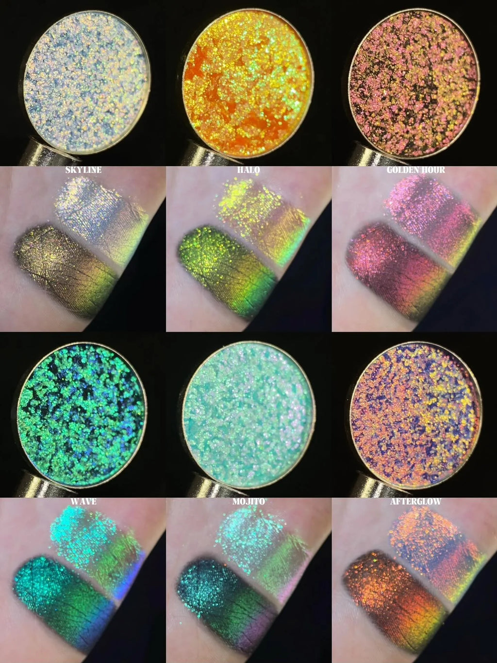 KRYPTEIN COSMETICS Sunset Symphony Chameleon Eyeshadow Palette