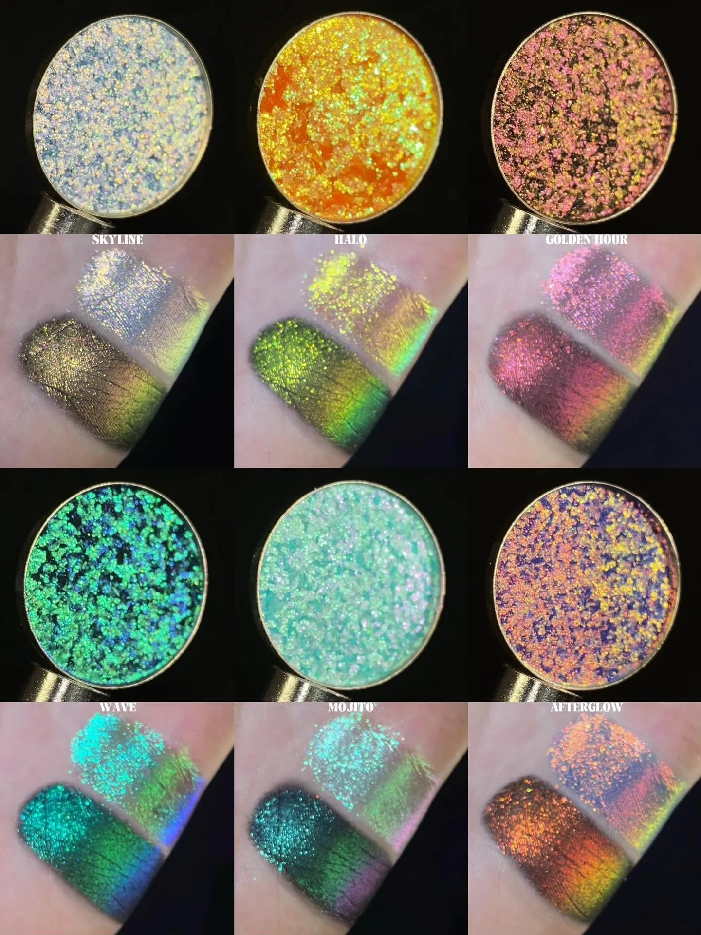KRYPTEIN COSMETICS Sunset Symphony Chameleon Eyeshadow Palette
