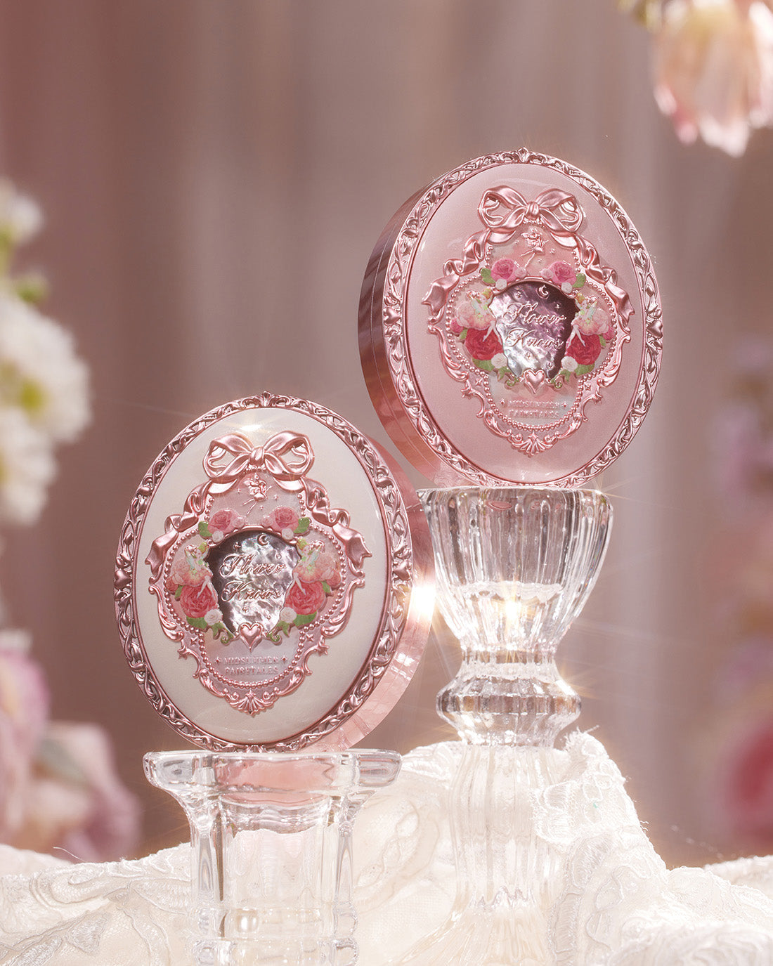 Flower Knows Midsummer Fairytales Velvet Embossed Blush Global Exclusive