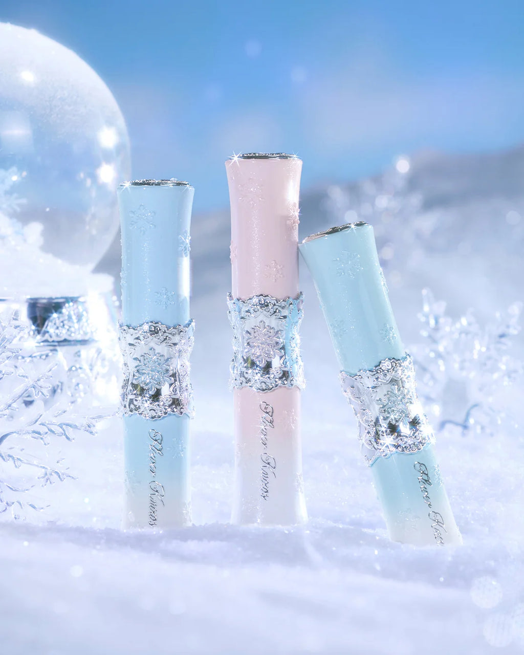 Flower Knows Snow Ballet Lip Duo