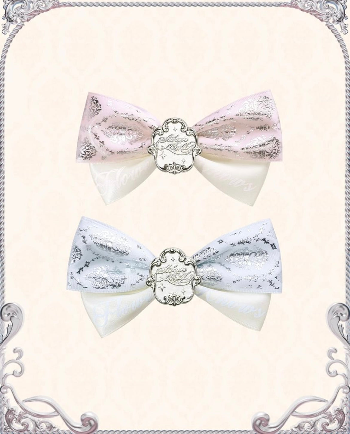 Flower Knows Swan Ballet Hair Clip