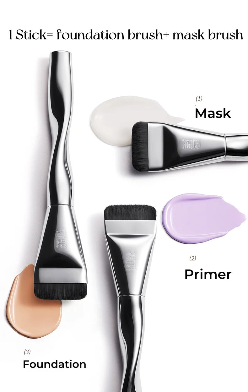 Lishu Flawless Flat Head Foundation Makeup Brush