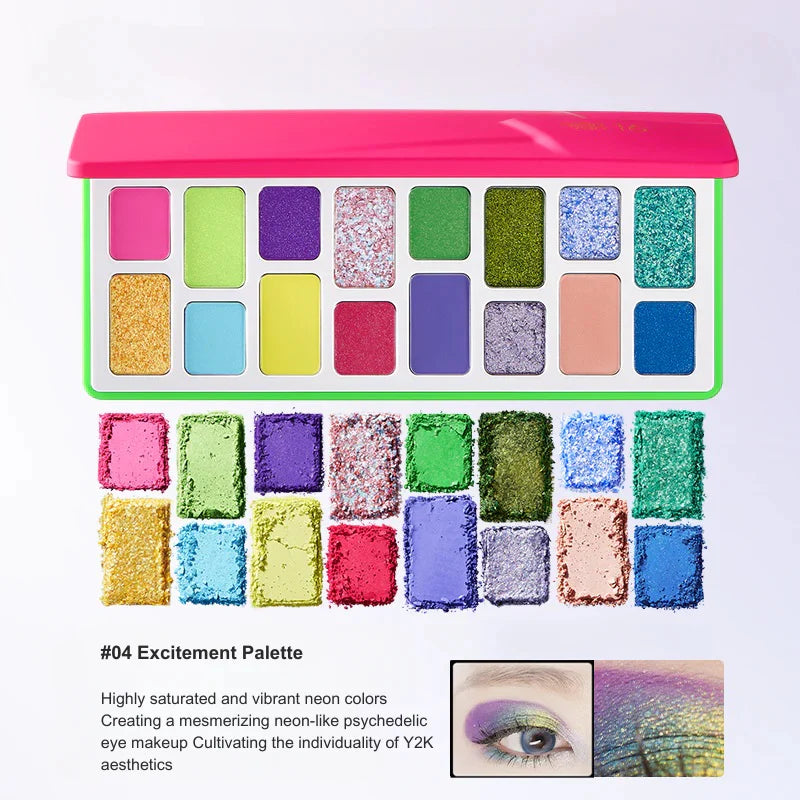 CHEERYEP (QIANYAN) Eyeshadow Palette Floating Life & Starcore Set