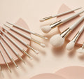 ROWNYEON Pure Ceramics Professional Makeup Brush 14 Pcs Set