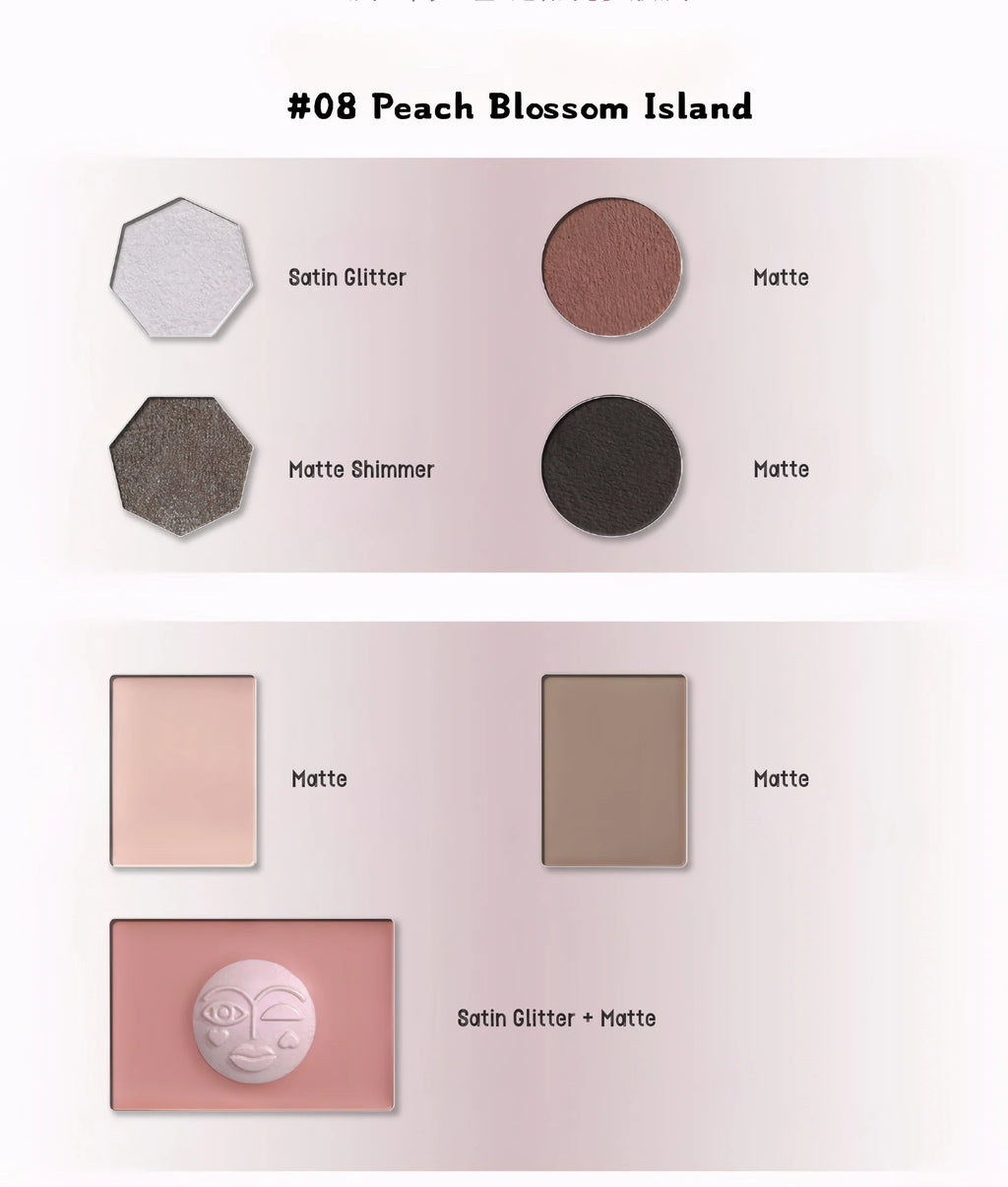 Girlcult Peach Blossom Utopia All-in-One Makeup Palette