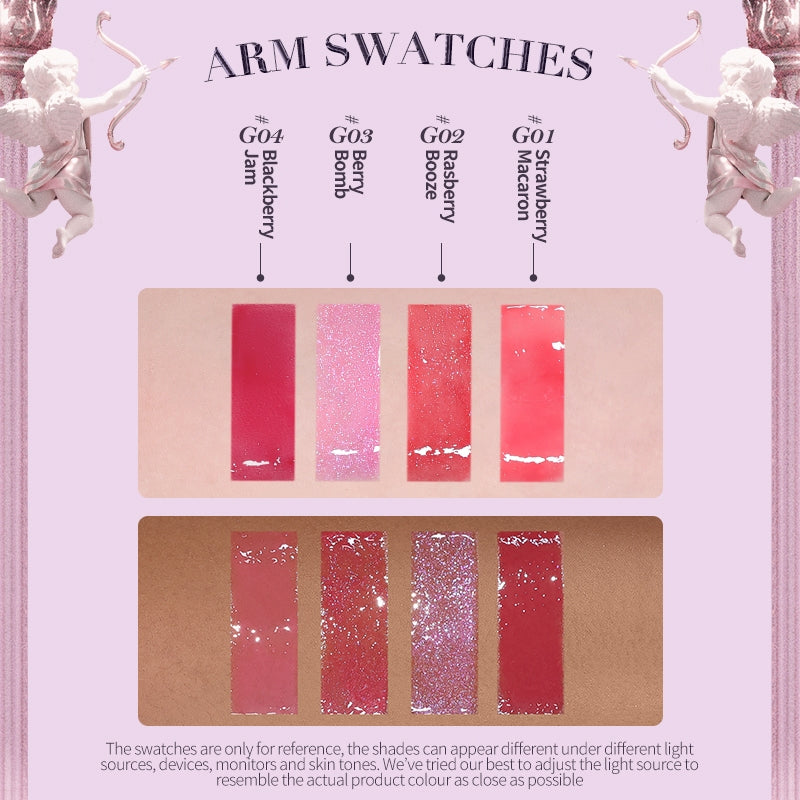 Flower Knows Violet Strawberry Rococo Glowy Lip Gloss Global Exclusive