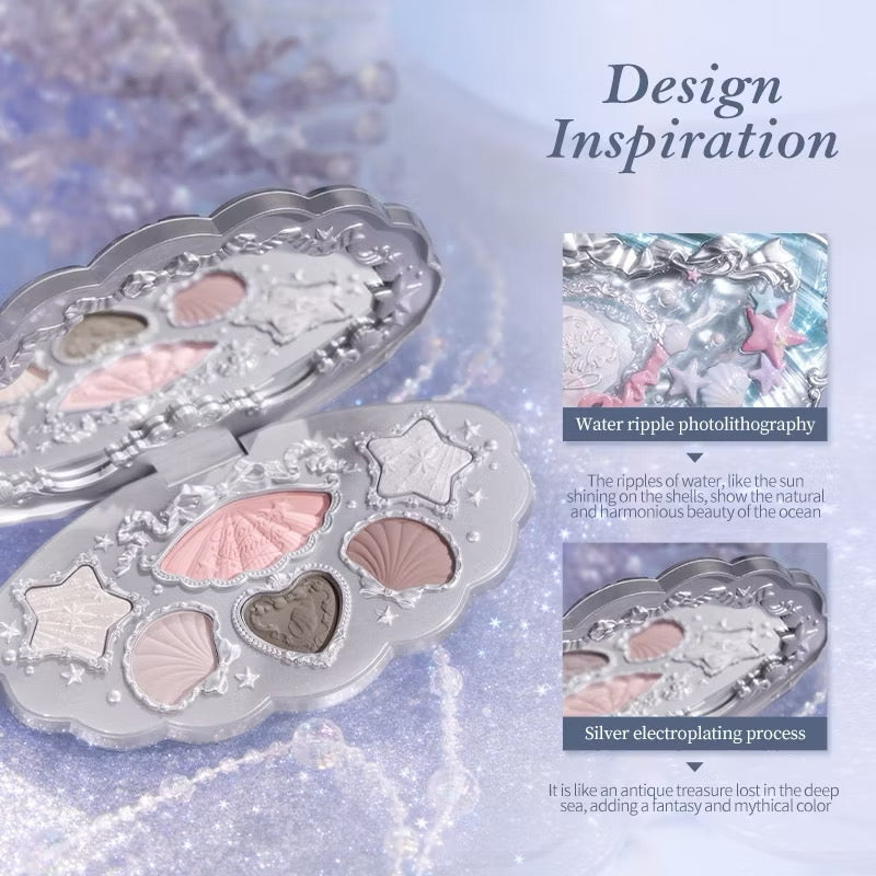 Flower Knows Shell's Jewel Eyeshadow Palette