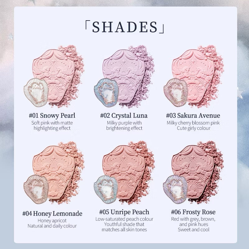 Flower Knows Unicorn Embossed Blush 03 Sakura Avenue