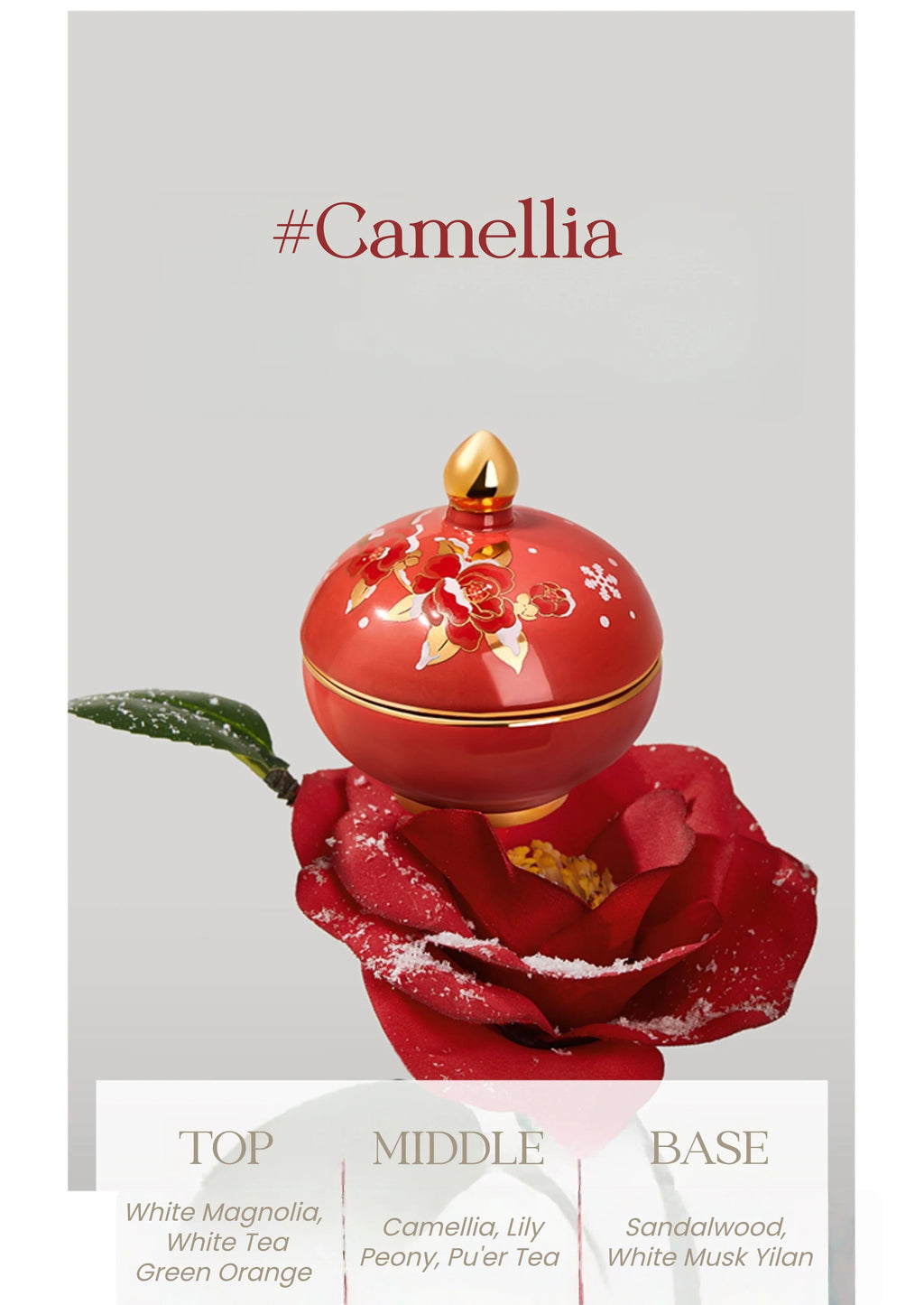 PALACE MUSEUM Flower God Collection Solid Perfume Balm