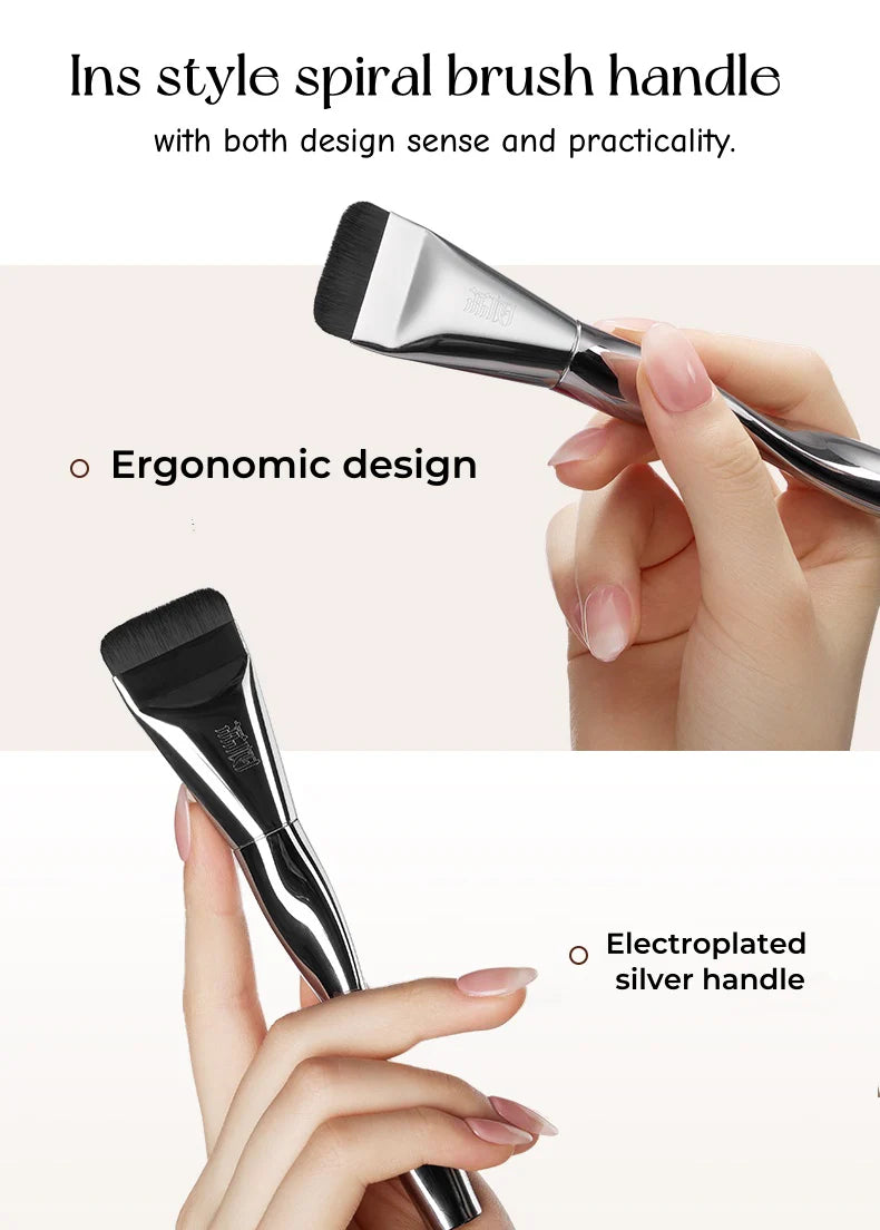 Lishu Flawless Flat Head Foundation Makeup Brush