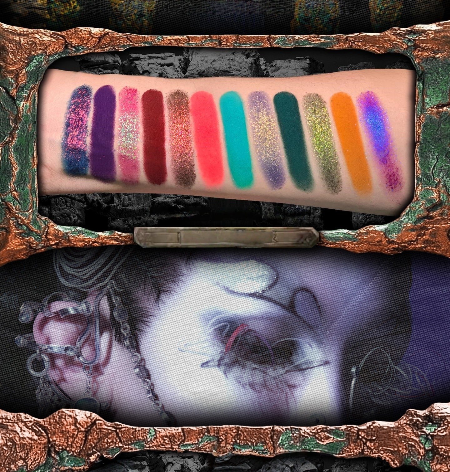 SUGAROCK Epic Edge 12 Color Eyeshadow Palette