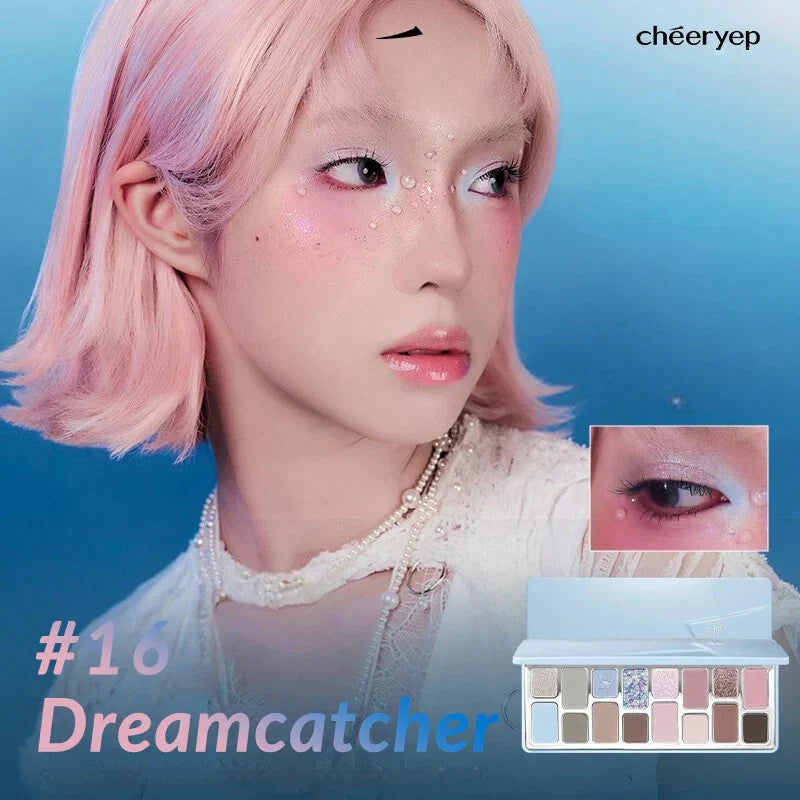 CHEERYEP 16-Color Eye Shadow Palettes