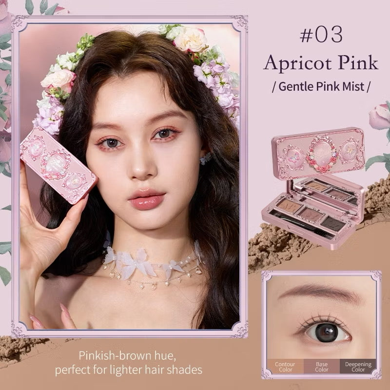 Flower Knows Midsummer Fairytales Eyebrow Palette