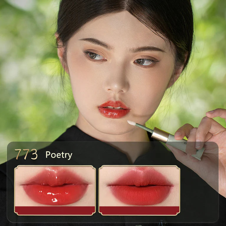 DRAWSHINE Scroll Collection Double-Head Matte & Mirror Lip Glaze