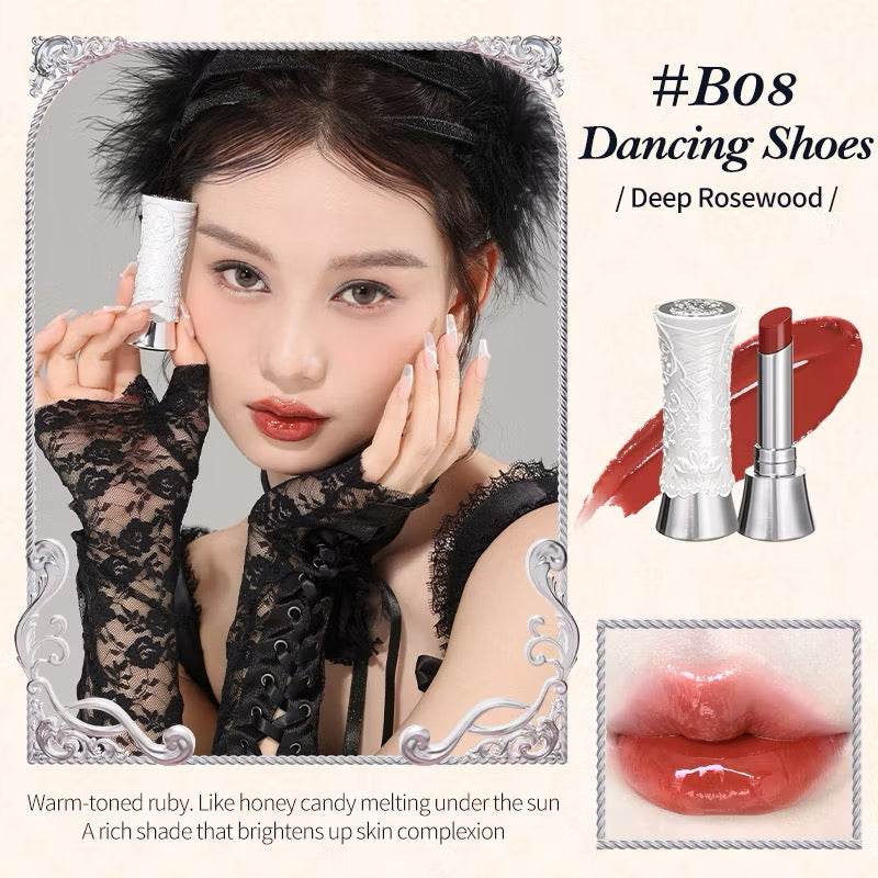 Flower Knows Swan Ballet Shine Lipstick
