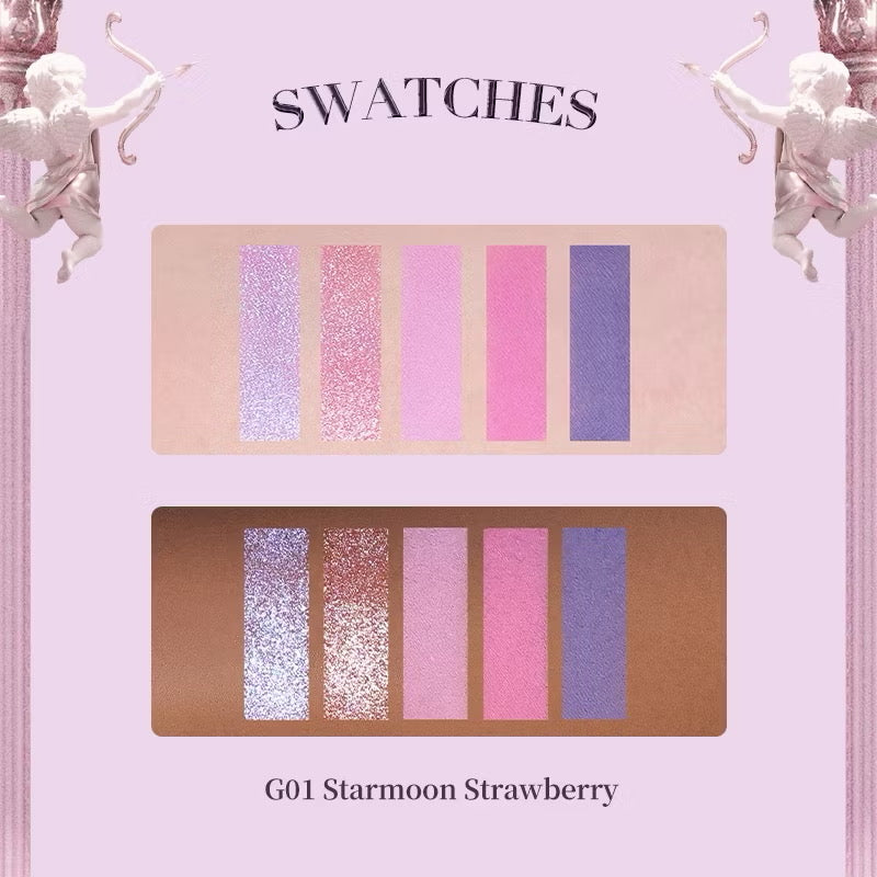 Flower Knows Violet Strawberry Rococo Eyeshadow Palette Global Exclusive
