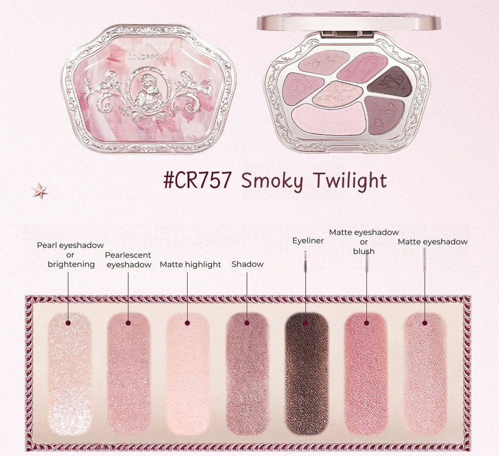 Colorrose Western Antiques Eyeshadow Palette