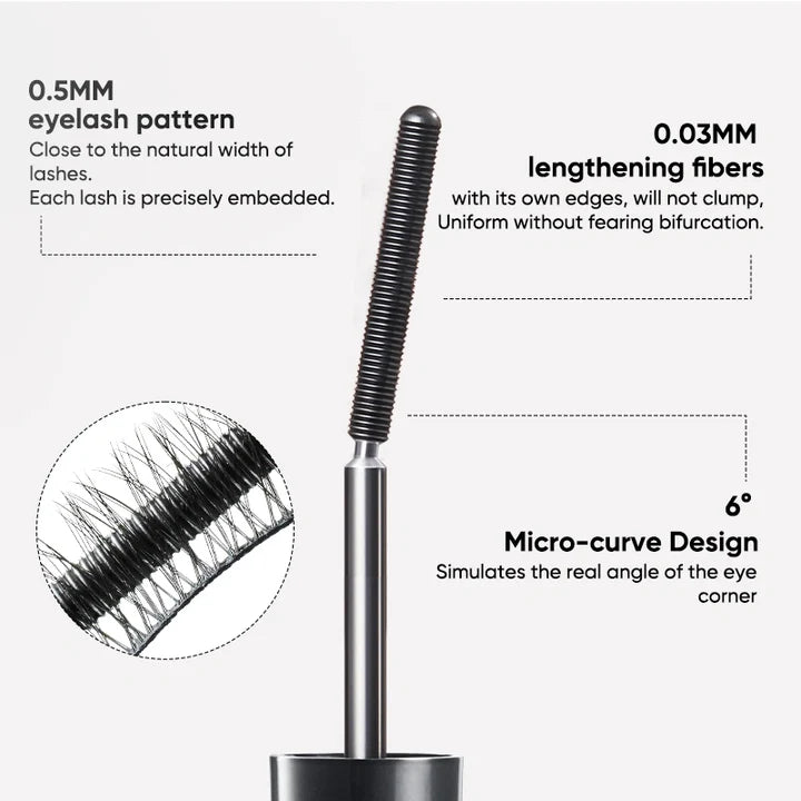 Judydoll 3D Curling Iron Mascara-Large Volume