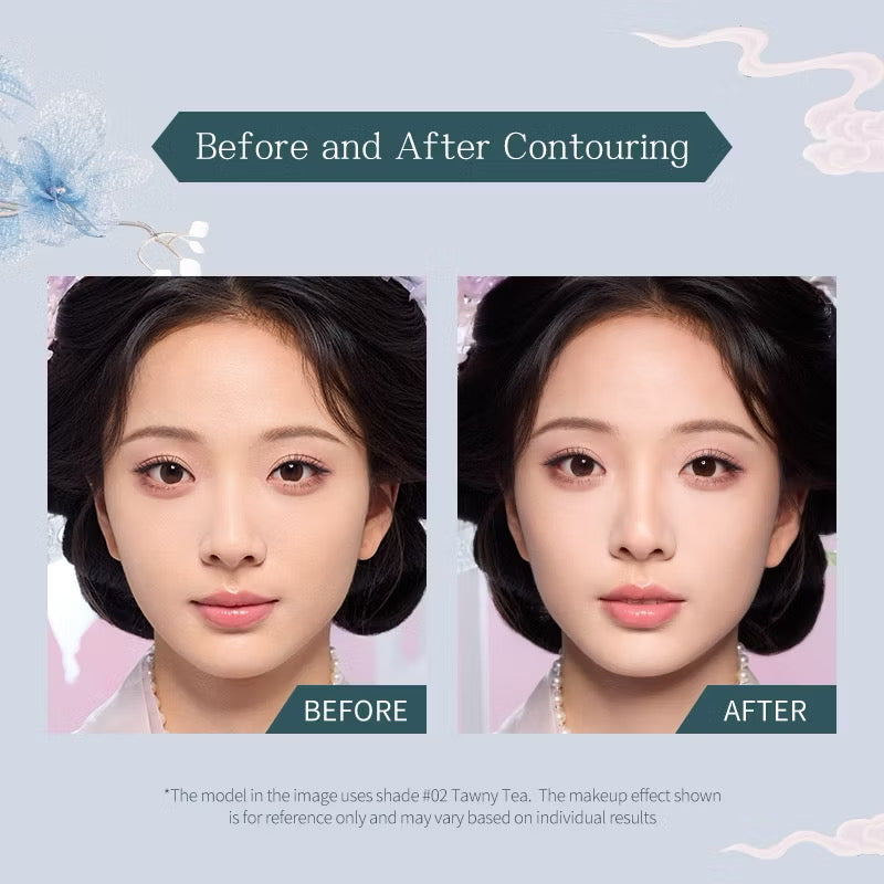 Flower Knows Butterfly Cloud Collar Embossed Highlight & Contour Palette