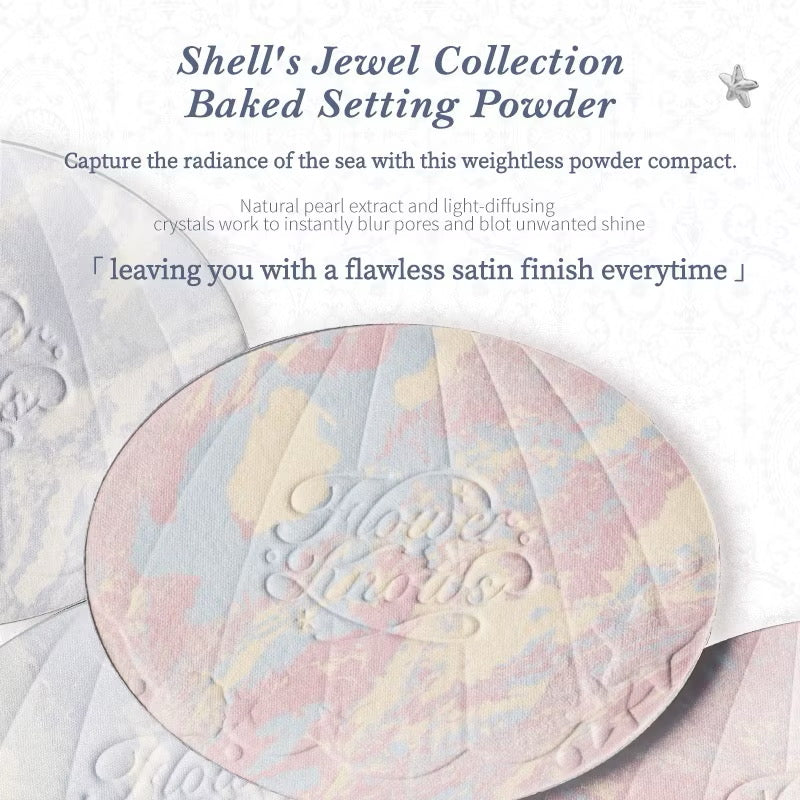 Flower Knows Shell's Jewel Baked Powder