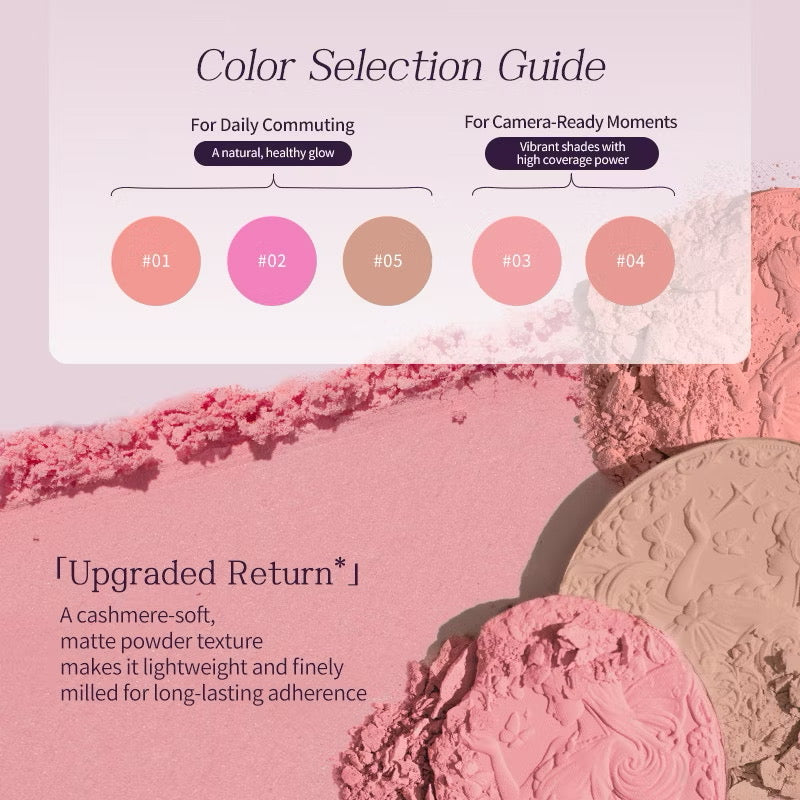 Flower Knows Midsummer Fairytales Velvet Embossed Blush Global Exclusive