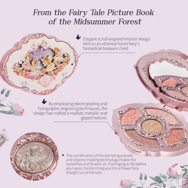Flower Knows Midsummer Fairytales Eyeshadow Palette