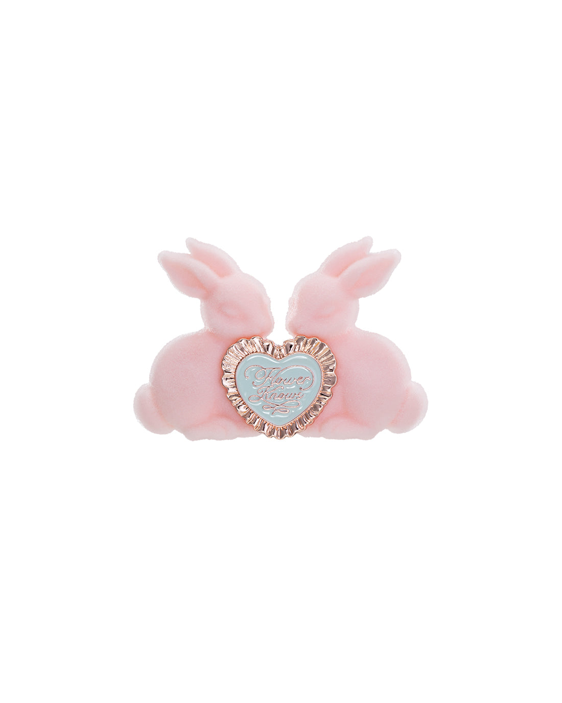 Flower Knows Bunny Garden Hairclip