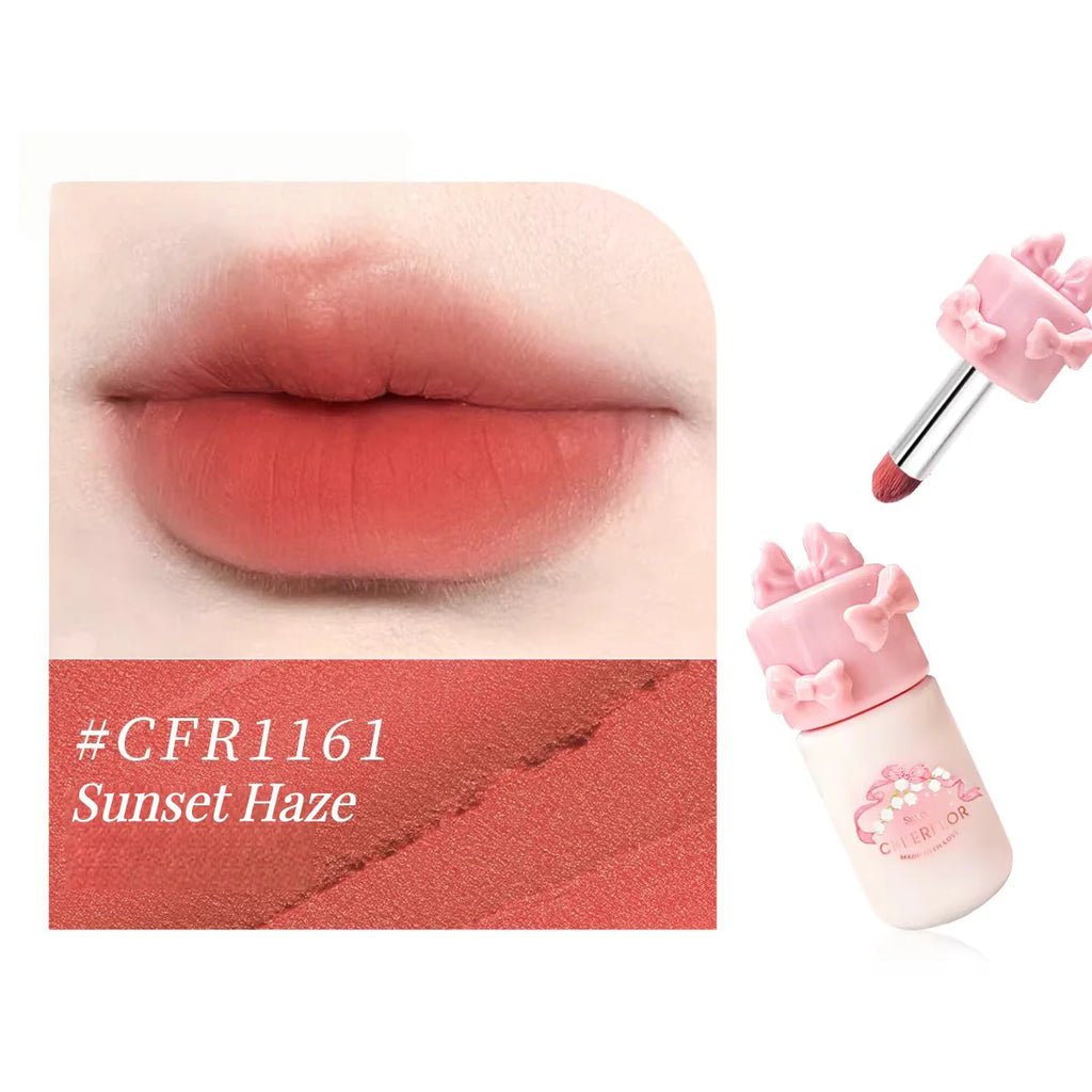 CHEERFLOR Girl's Bowknot Velvet MatteMakeup Cream