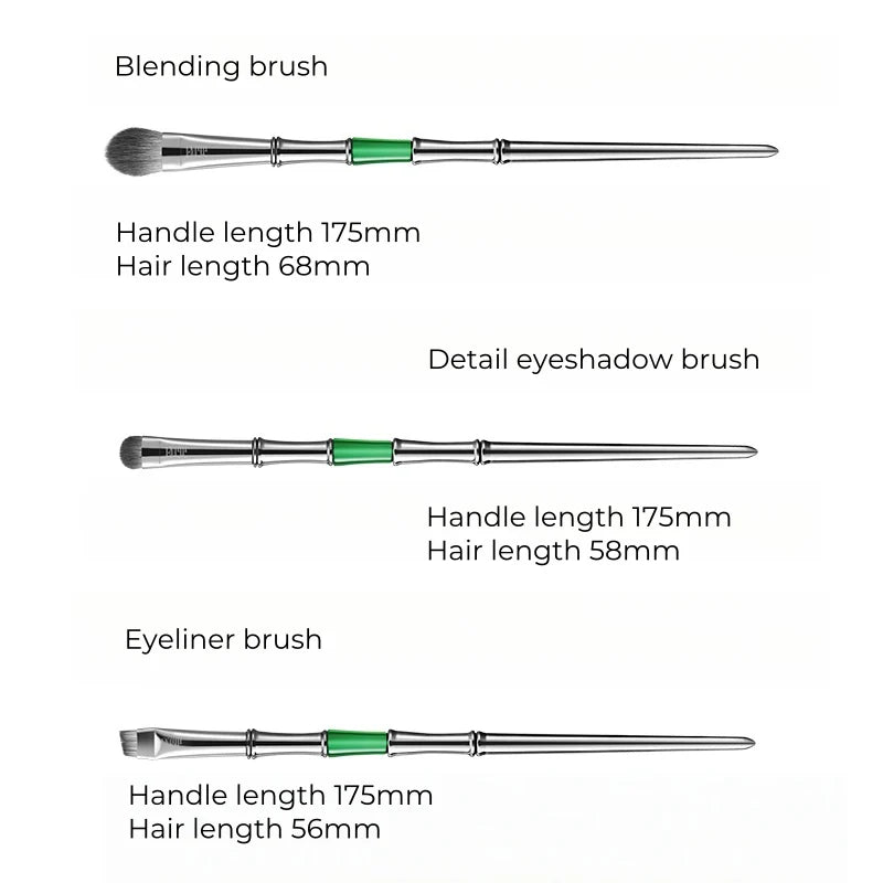Lishu Bamboo Joints Professional Makeup Brush Set