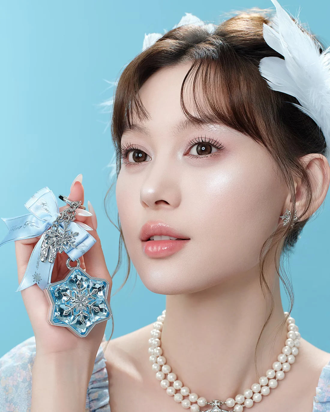 Flower Knows Snow Ballet Luminous Highlighter & Charm