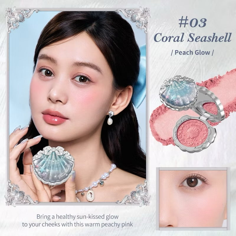 Flower Knows Shell's Jewel Silk Satin Blush