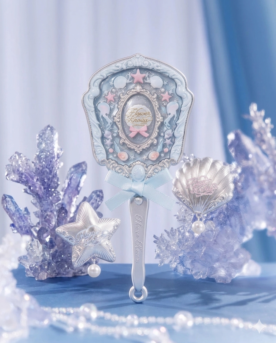Flower Knows Shell's Jewel MINI Hand Mirror Charm Limited Edition