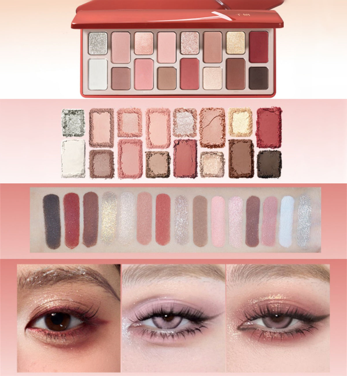 CHEERYEP (QIANYAN) Eyeshadow Palette 12 Admiring
