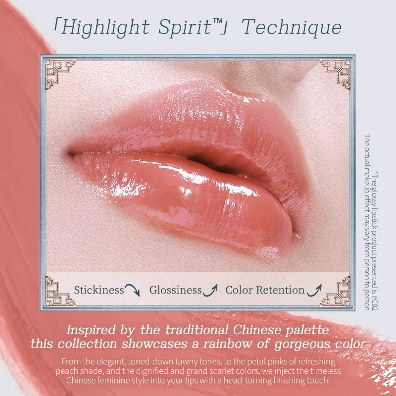 Flower Knows Butterfly Cloud Collar Glossy Lipstick