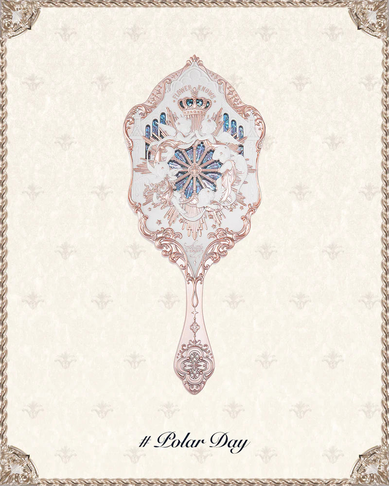 Flower Knows Little Angel Hand Mirror