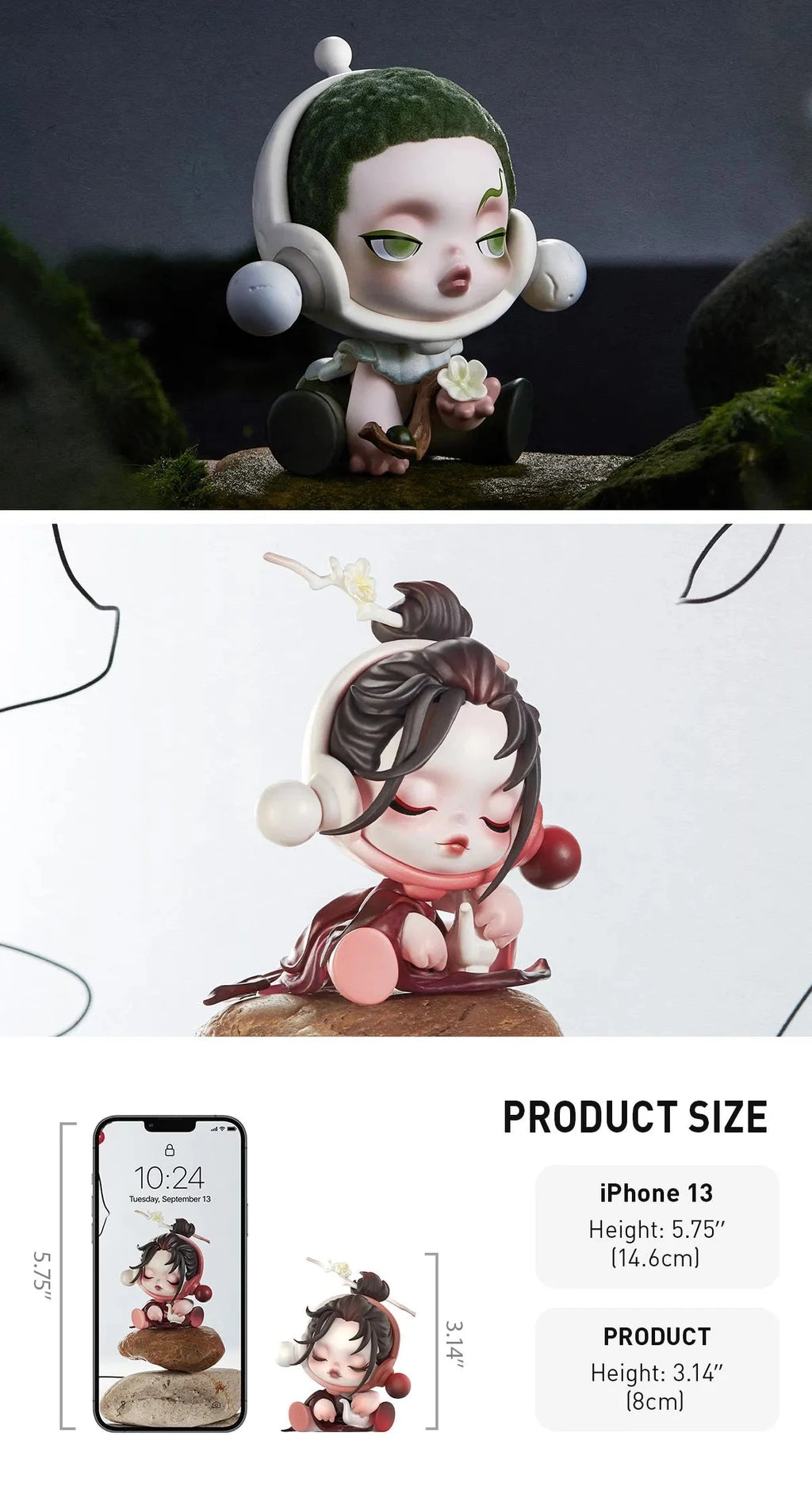 PopMart Skullpanda The Ink Plum Blossom Series