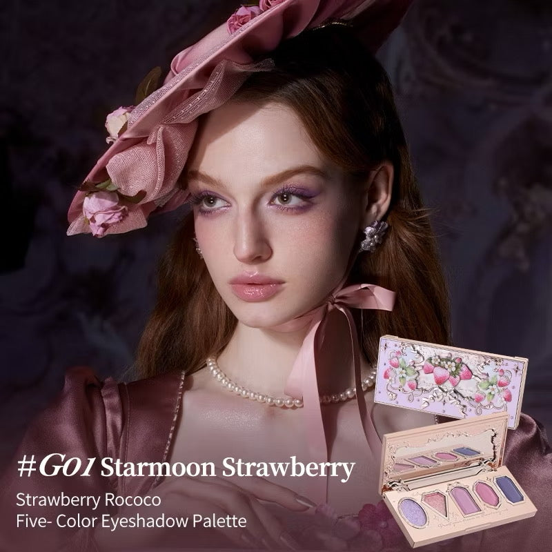 Flower Knows Violet Strawberry Rococo Eyeshadow Palette Global Exclusive