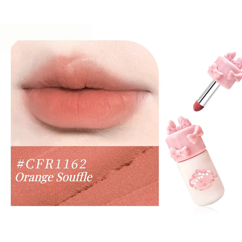CHEERFLOR Girl's Bowknot Velvet MatteMakeup Cream