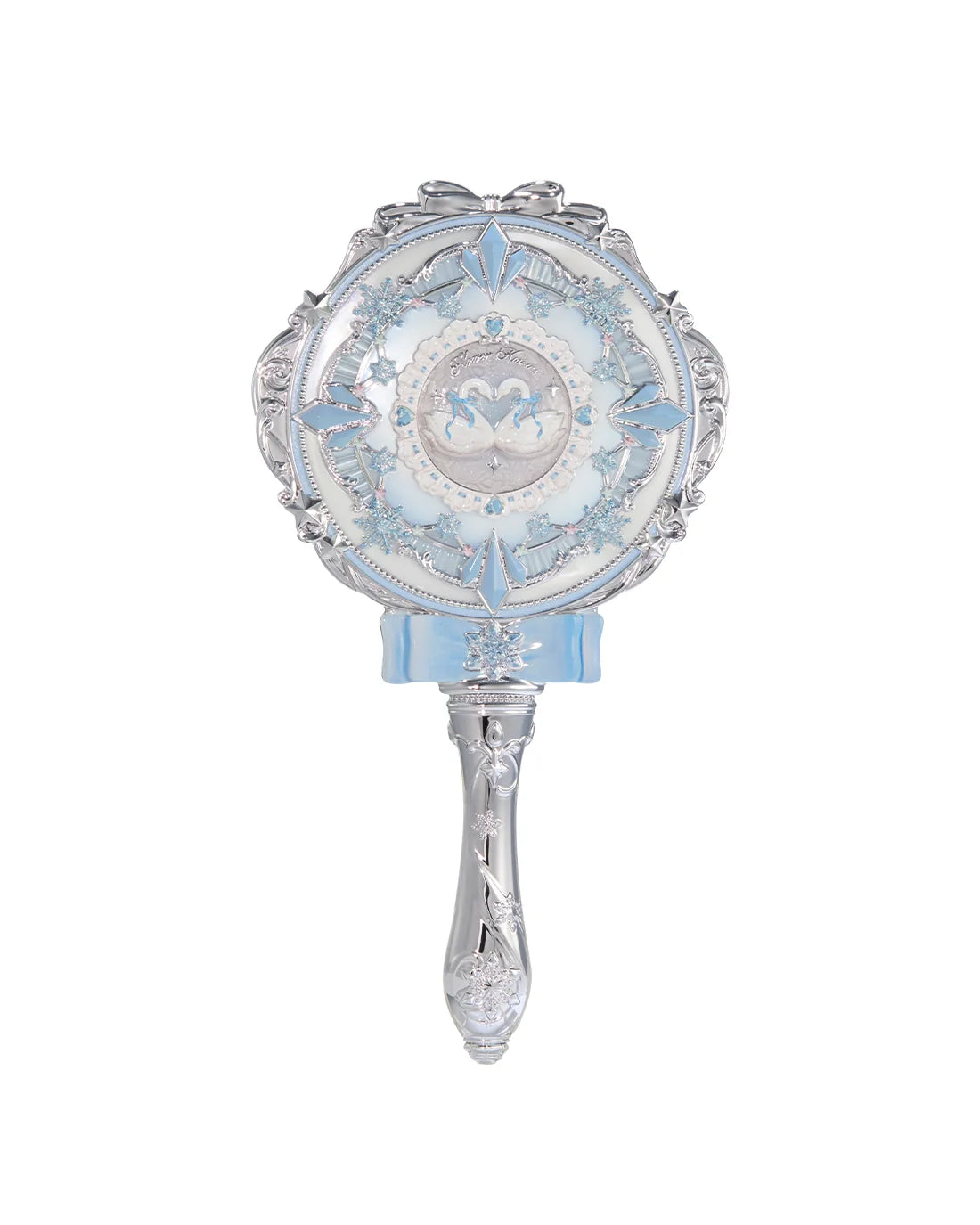 Flower Knows Snow Ballet Hand Mirror